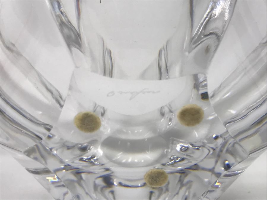 Swedish Orrefors Crystal Bowl [Photo 10]