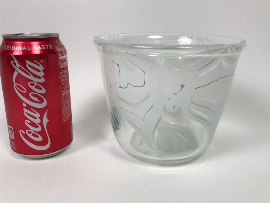 Signed M. Rhys Williams Art Glass Vase [Photo 1]