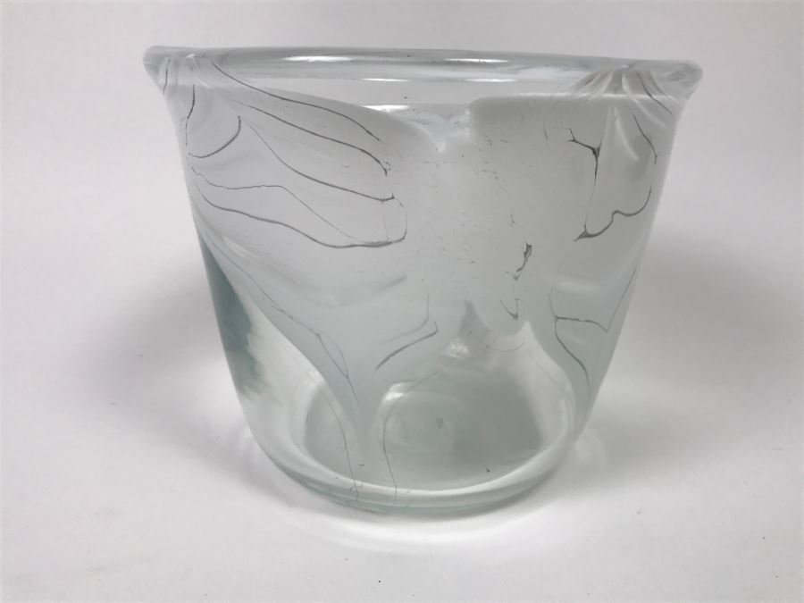 Signed M. Rhys Williams Art Glass Vase [Photo 6]
