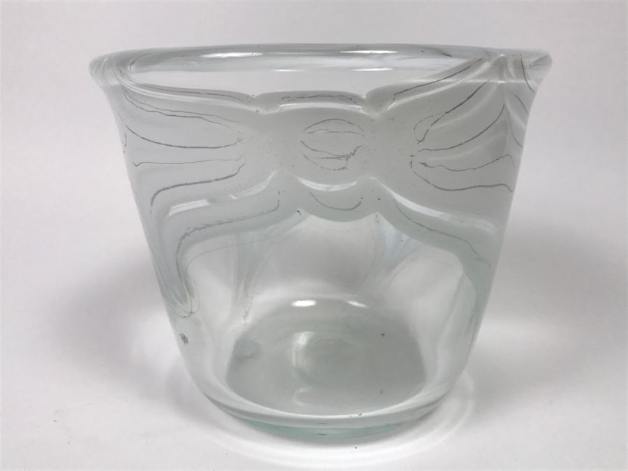 Signed M. Rhys Williams Art Glass Vase [Photo 7]