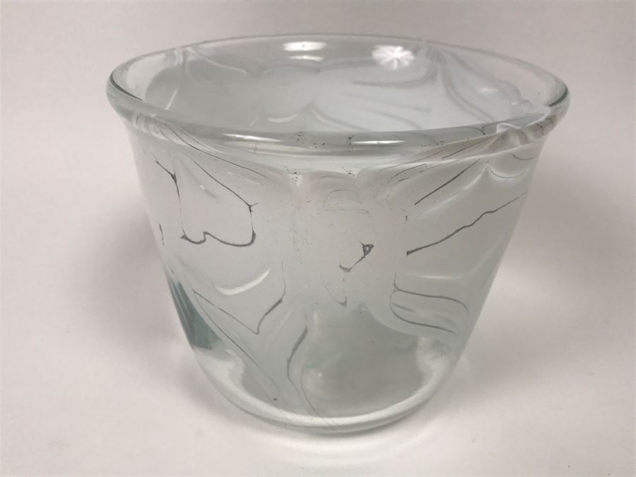 Signed M. Rhys Williams Art Glass Vase [Photo 4]