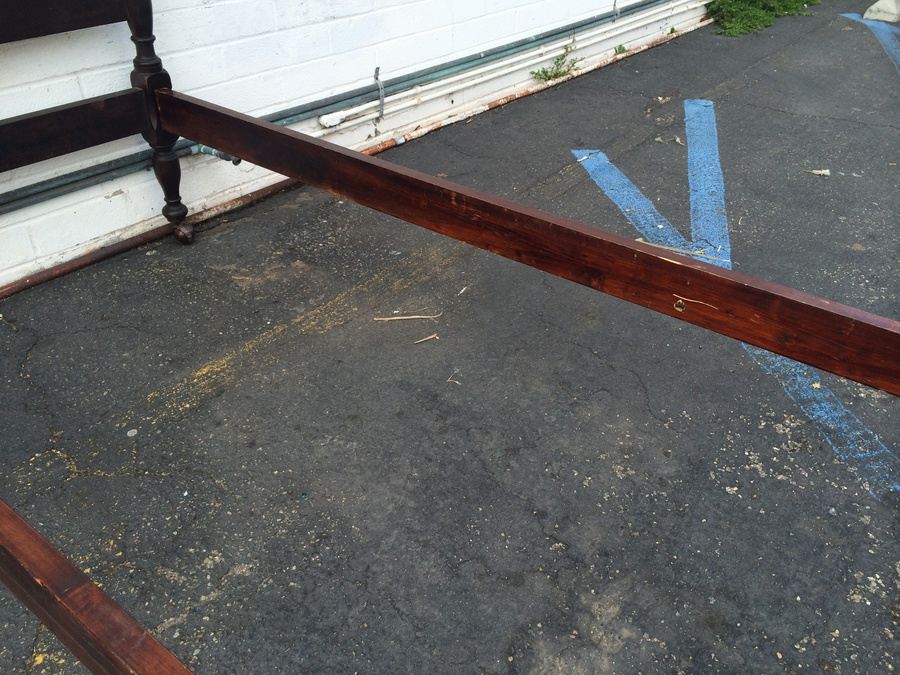 Twin Headboard and Footboard with Rails [Photo 4]