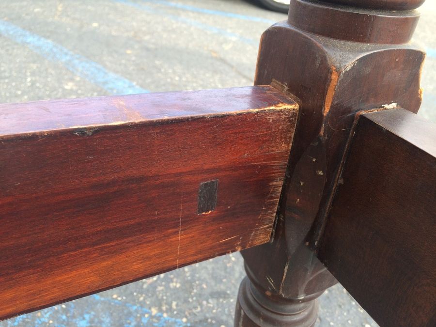 Twin Headboard and Footboard with Rails [Photo 5]