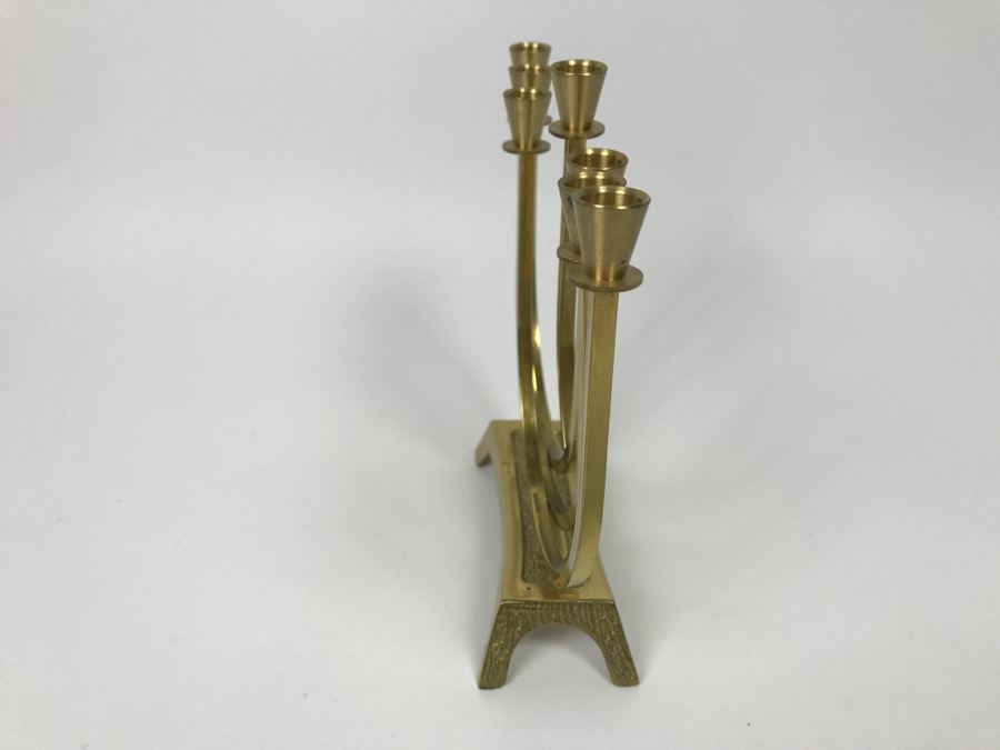 Israel Wainberg Brass Menorah [Photo 7]