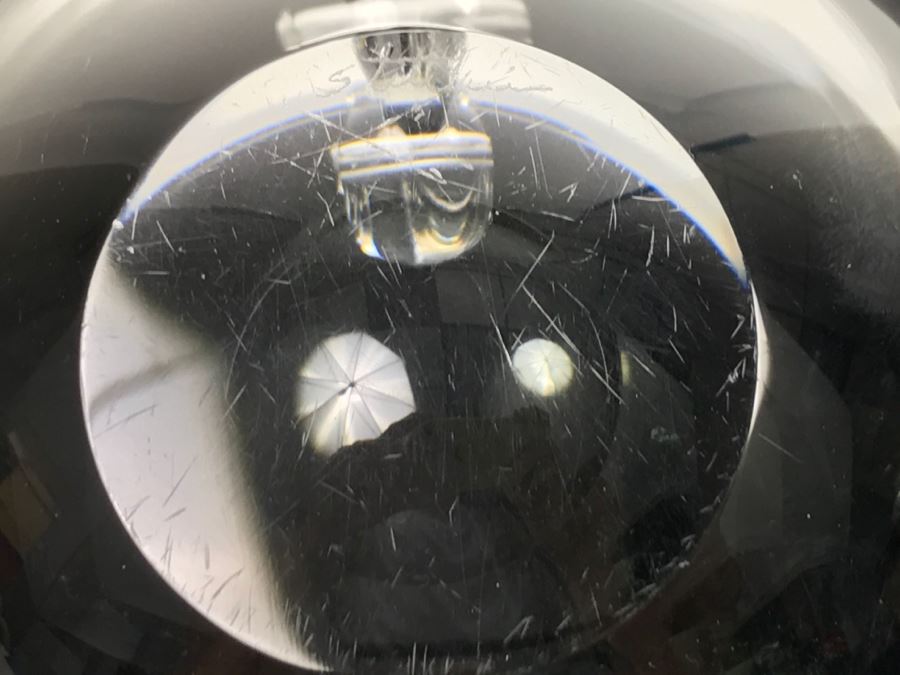 Signed Stueben Art Glass Olive Dish [Photo 12]