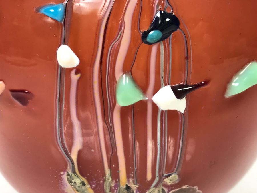 Signed M. Rhys Williams Art Glass Vase [Photo 6]