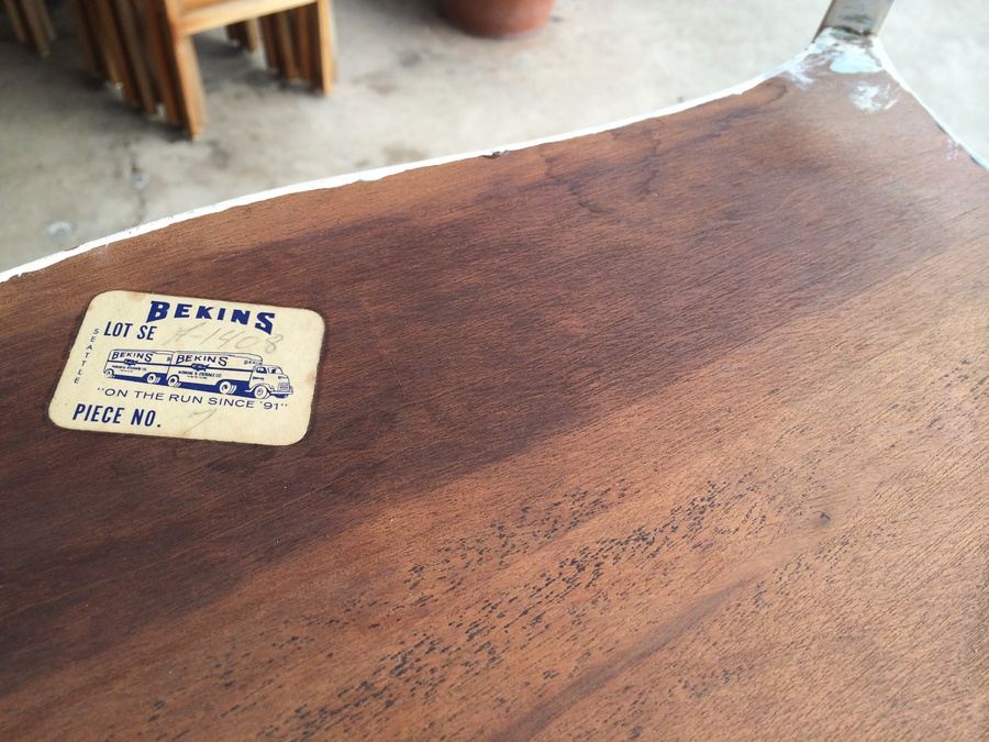 Shabby Chic French Provencial Two-Tier White Table [Photo 7]