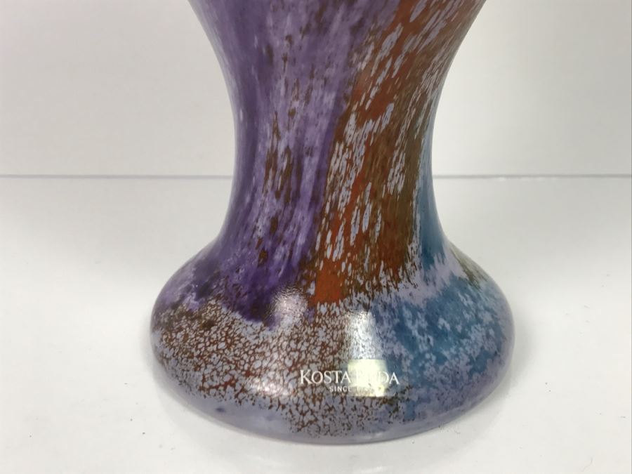 Large Signed KOSTA BODA Swedish Art Glass Vase [Photo 6]