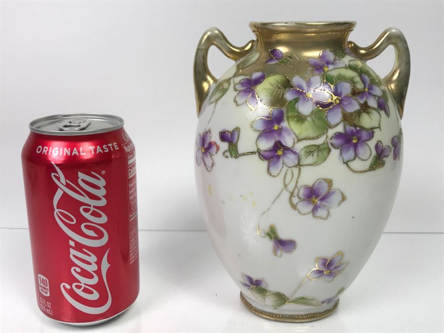 Hand Painted NIPPON Japan Vase [Photo 2]