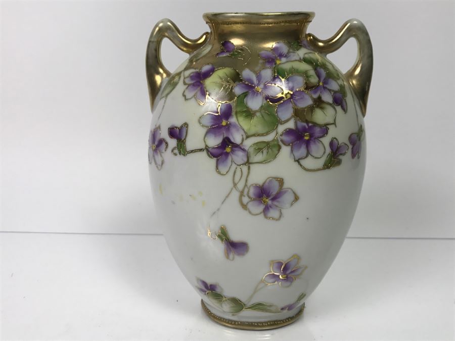 Hand Painted NIPPON Japan Vase