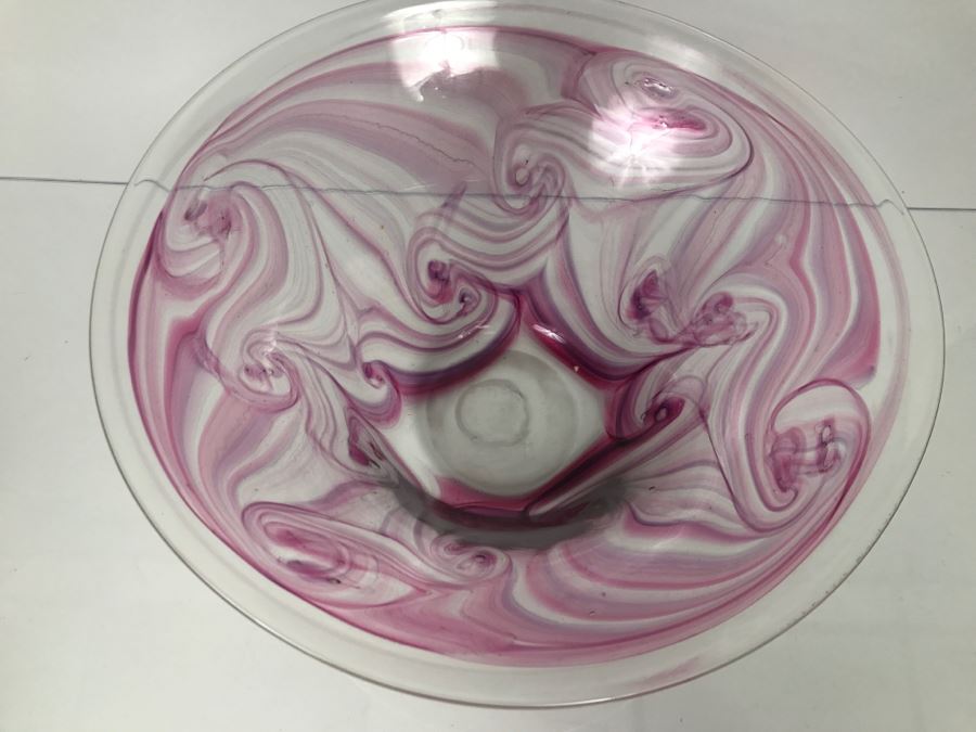 Signed M. Rhys Williams Art Glass Bowl [Photo 6]