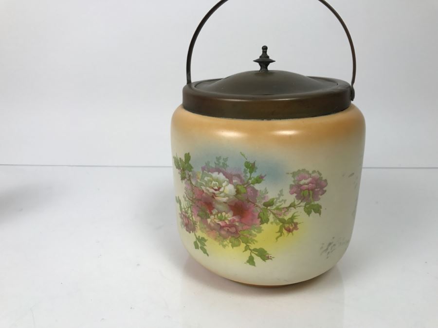 S.F. & Co England Handled Jar With Lid Compliments Of Peek. Frean & Co [Photo 11]
