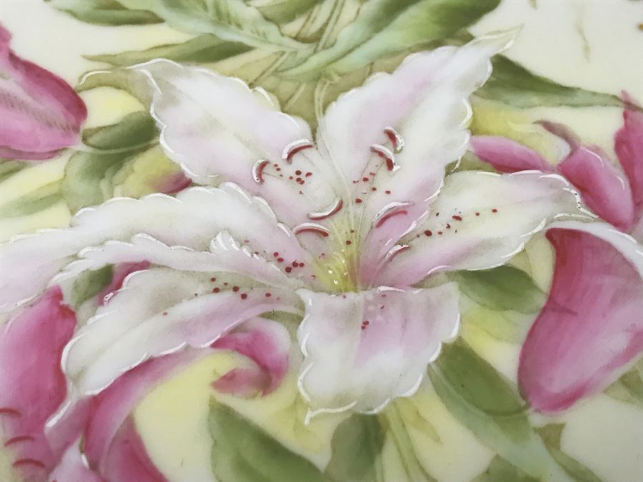 Hand Painted P. T. Germany Oyster Plate [Photo 6]