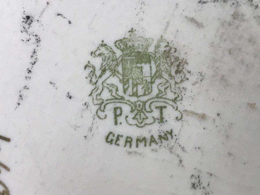 Hand Painted P. T. Germany Oyster Plate [Photo 14]