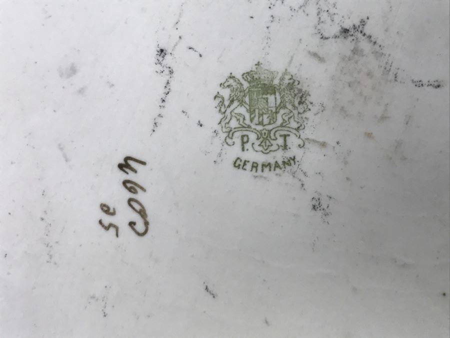 Hand Painted P. T. Germany Oyster Plate [Photo 12]