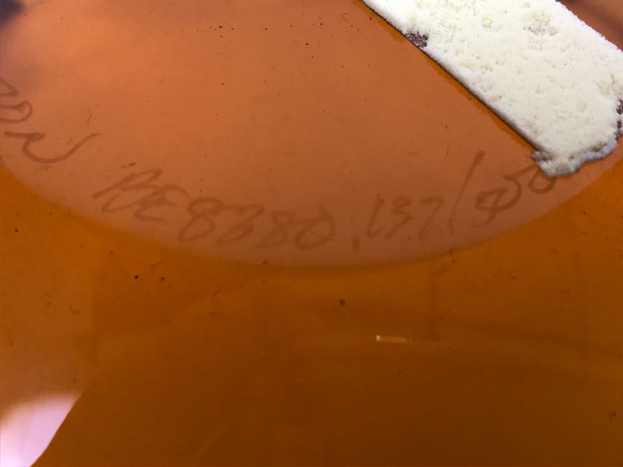 Vintage Signed 1999 Limited Edition Art Glass Bowl 137/500 BE8380 [Photo 11]