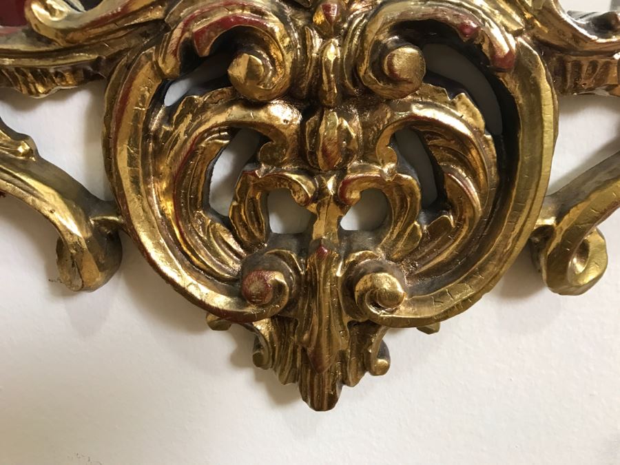 Stunning Gilded Ornate Wall Mirror [Photo 9]