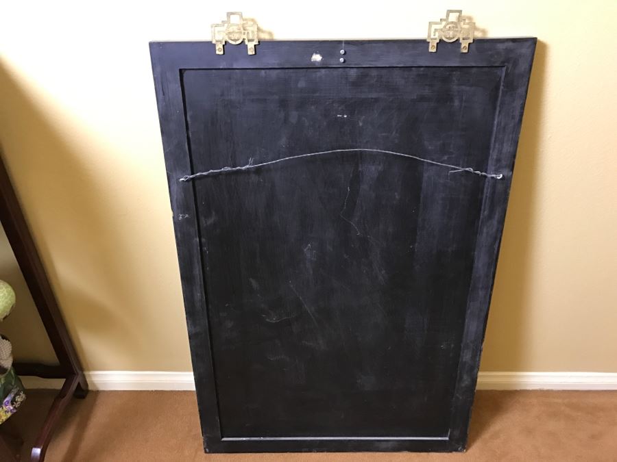 Chinese Wooden Relief Carved And Hand Painted Wall Hanging Artwork Of Emperor [Photo 21]