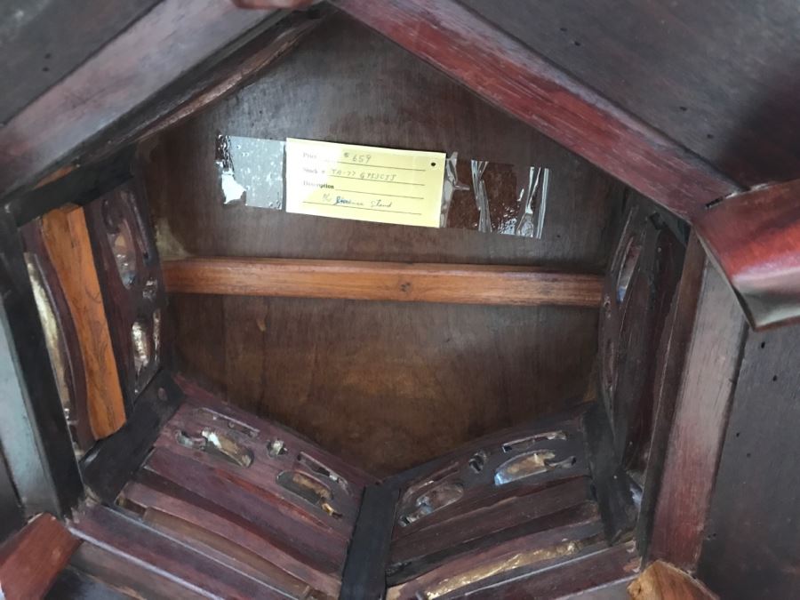 Chinese Rosewood Stand Retailed For $659 [Photo 4]