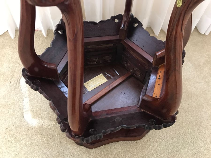 Chinese Rosewood Stand Retailed For $659 [Photo 13]