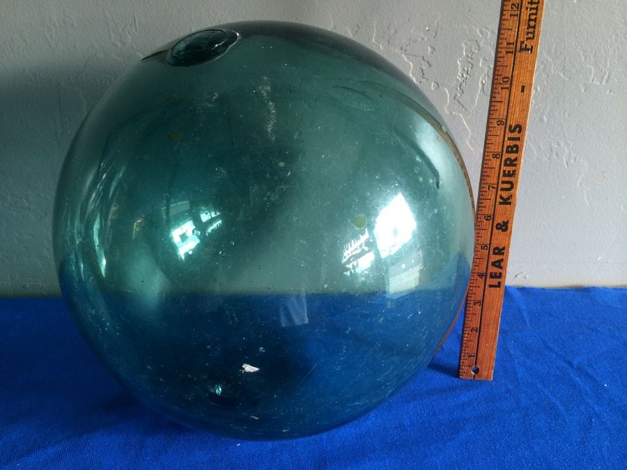 Large Handblown Fishing Net Float [Photo 5]