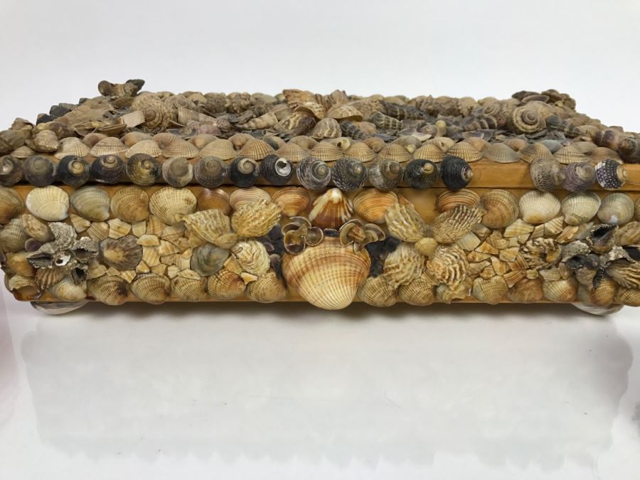 Collection Of (3) Vintage Seashell Boxes [Photo 3]