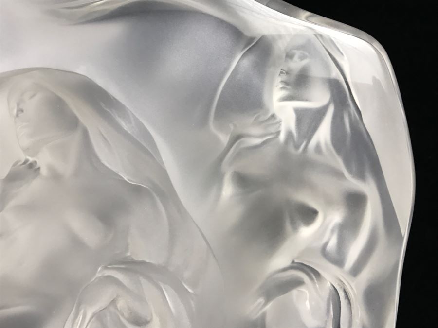 Acrylic Lucite Sculpture 1995 FEH By Frederick Elliot Hart Titled 'Reverie' 84 Of 350 14.5'H X 17'W Retails For $7,850 [Photo 9]