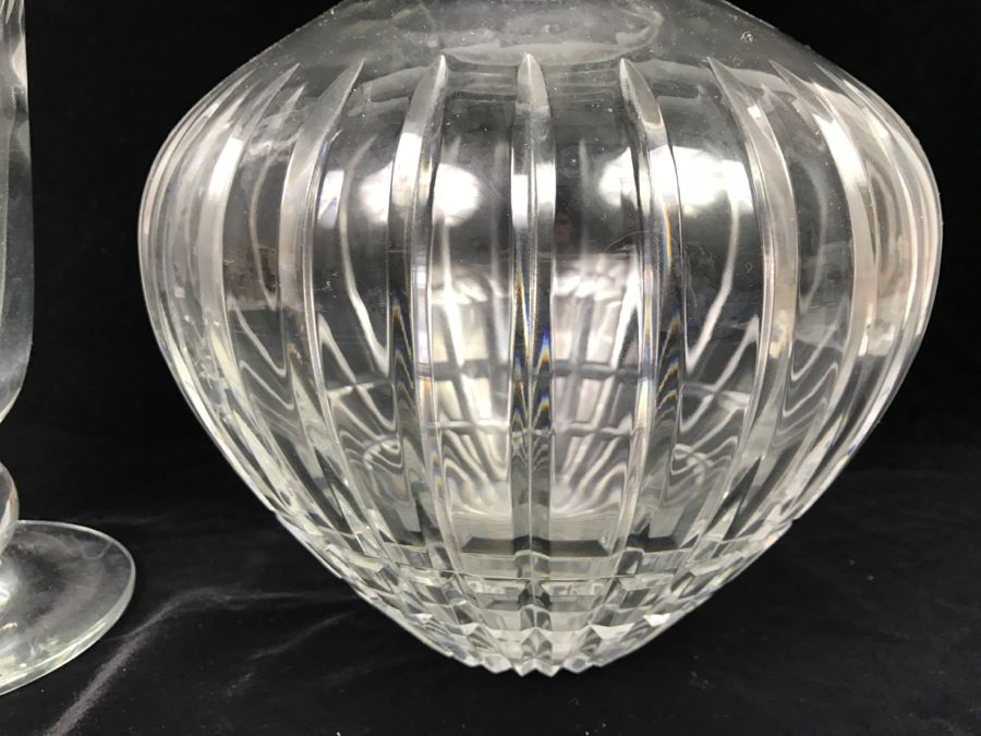 Pair Of Crystal Vases [Photo 5]