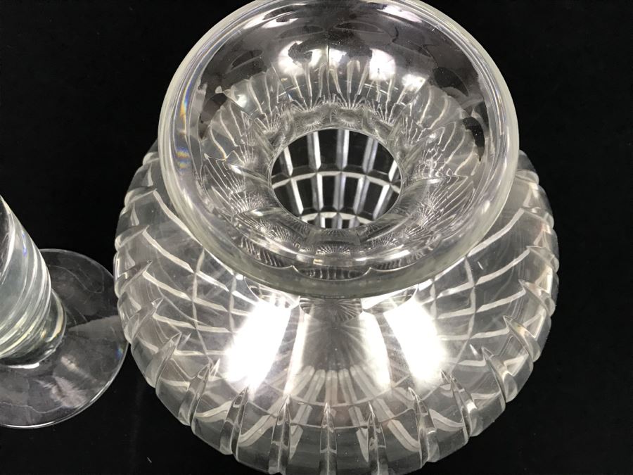 Pair Of Crystal Vases [Photo 10]
