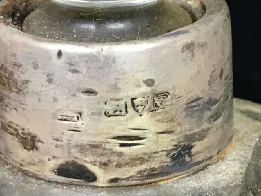 (3) Glass Bottles One With Sterling Silver Neck [Photo 2]