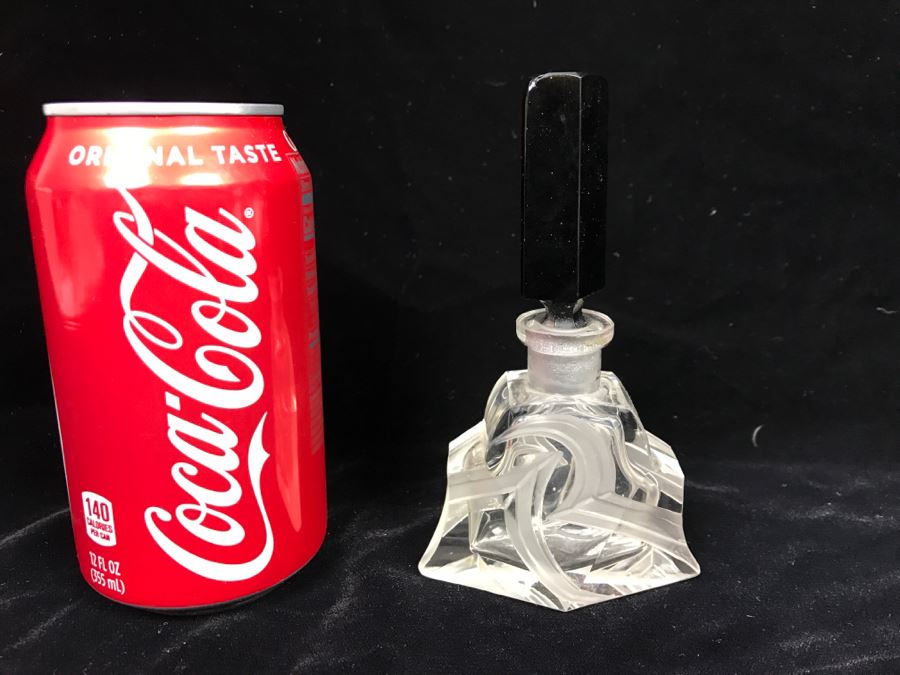 Vintage Glass Perfume Bottle