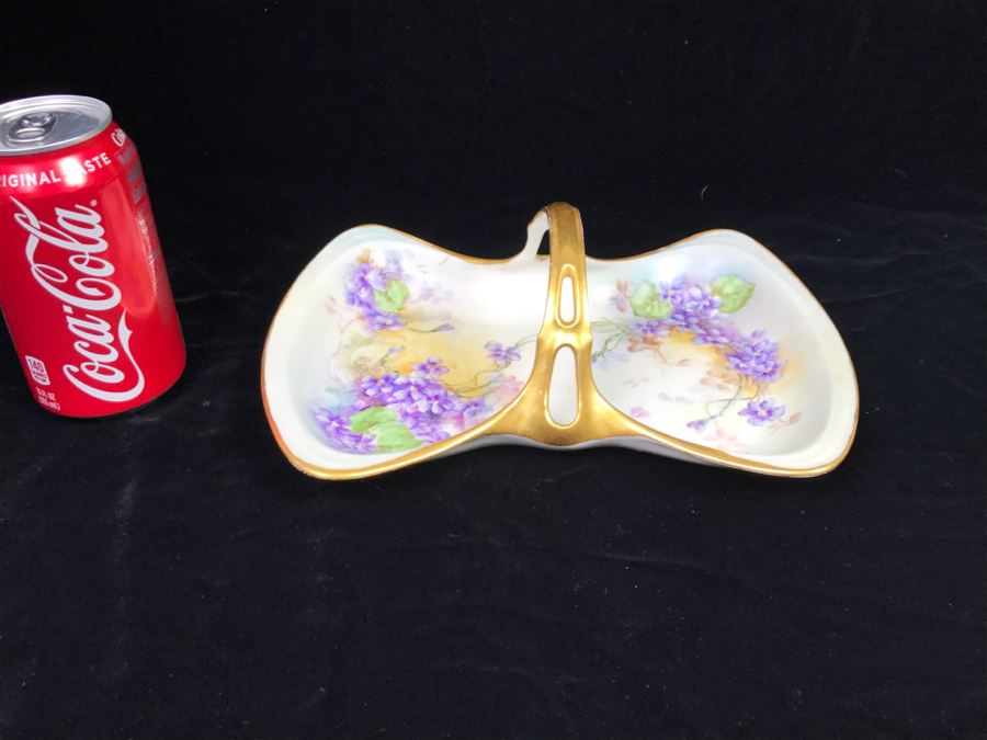 Limoges France Handled Basket H Betz KOB Salt Lake City [Photo 3]