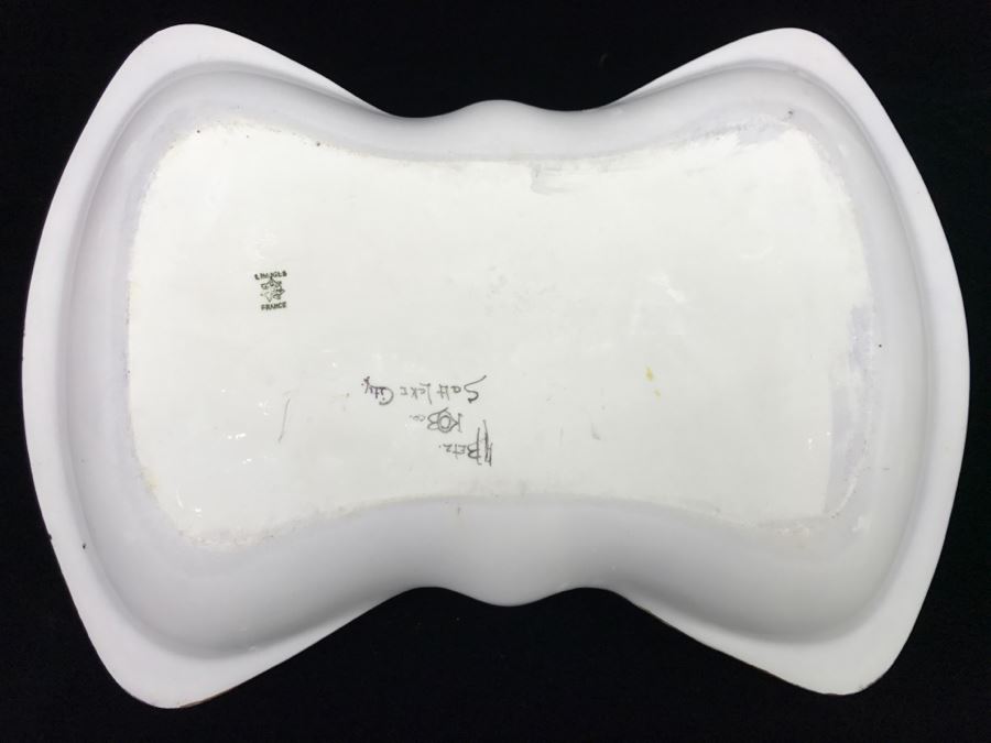 Limoges France Handled Basket H Betz KOB Salt Lake City [Photo 10]