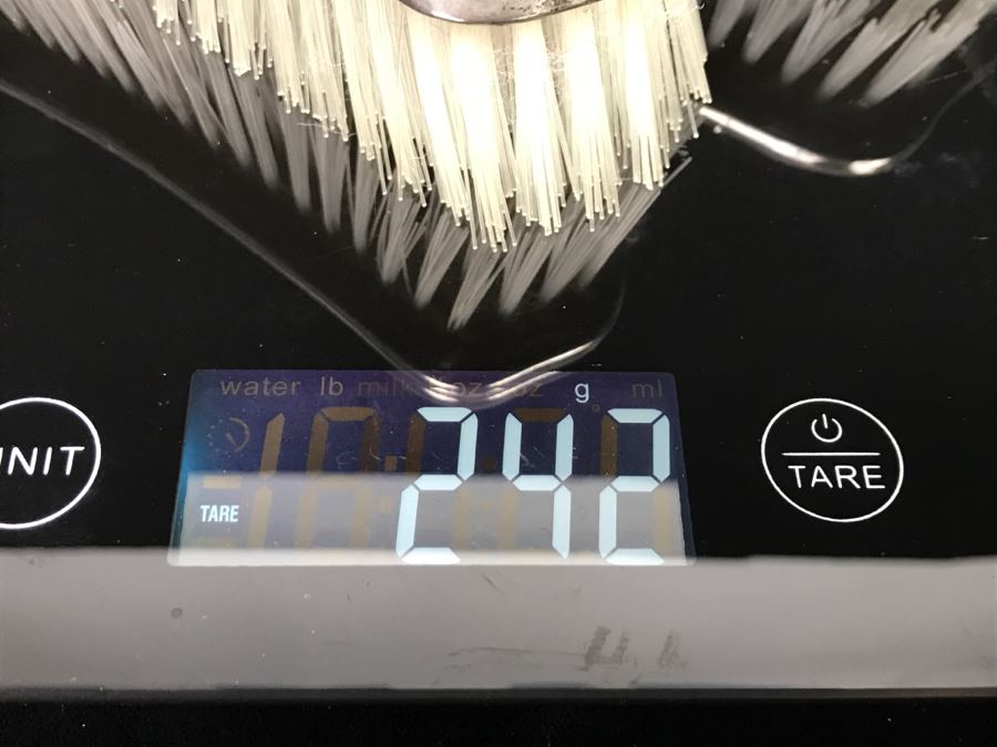 Pair Of Vintage GORHAM Sterling Silver Brushes 242g [Photo 17]