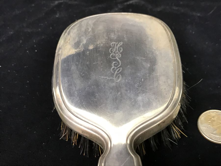 Vintage Gorham Sterling Silver Brush 112g Total Weight [Photo 4]