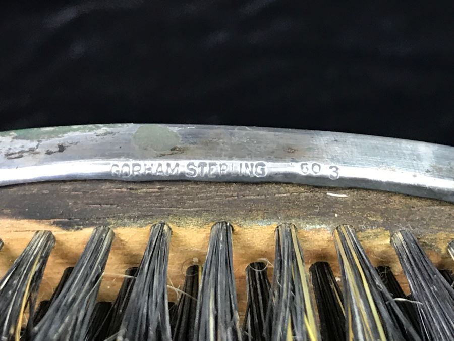 Vintage Gorham Sterling Silver Brush 112g Total Weight [Photo 2]