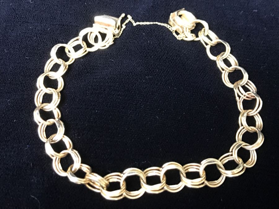 14K Yellow Gold Bracelet 11.9g [Photo 2]