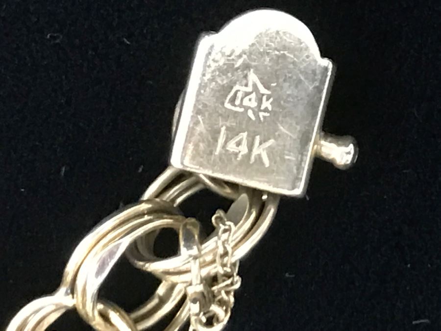 14K Yellow Gold Bracelet 11.9g [Photo 7]