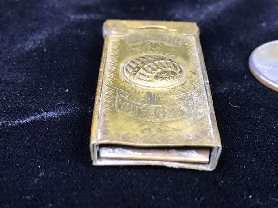 Vintage Cleopatra Metal Needle Case By Pratt & Farmer [Photo 8]