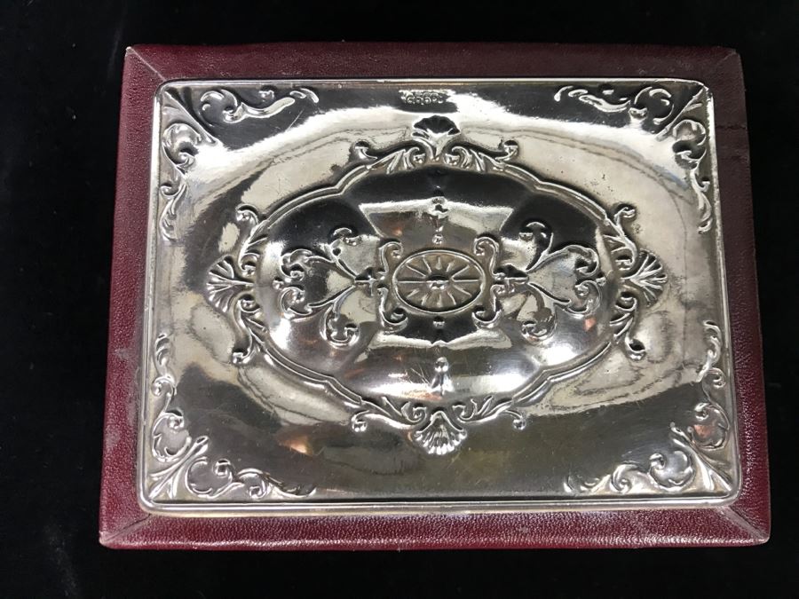 Box With 999 Repoussé Silver Top [Photo 4]