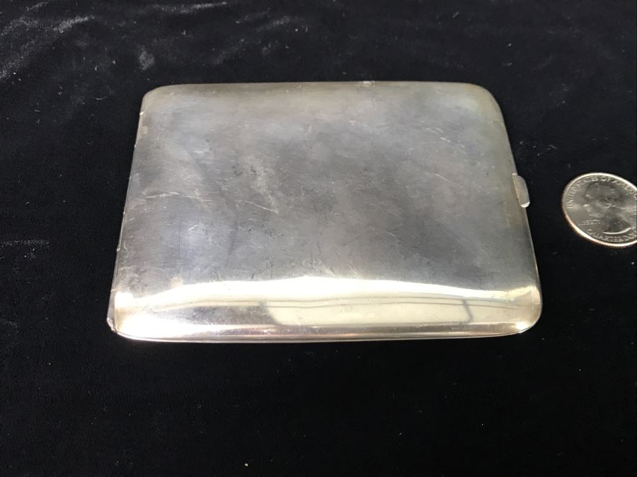 Vintage Sterling Silver Cigarrette Case Holder By Elgin Am. Mfg. Co ...