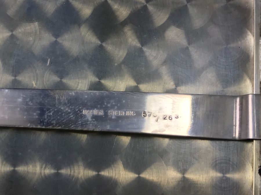 Vintage Napier Sterling Silver Cigarette Case Holder 106g [Photo 8]