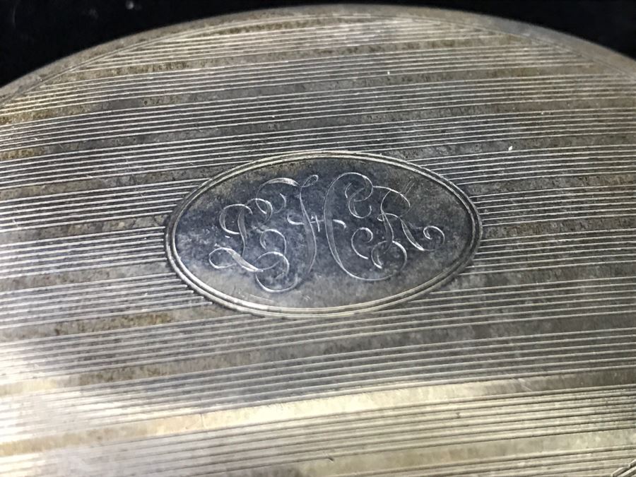 Pair Of Sterling Silver Compacts One Signed Mary Dunhill Combined Weight Of 158g With Mirror And Some Product [Photo 6]