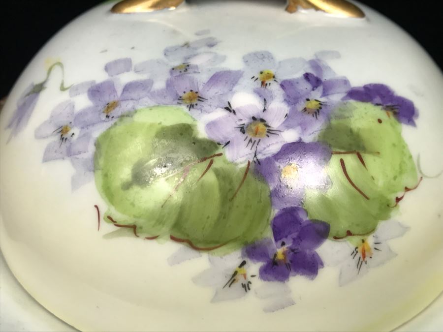 Saxony China Covered Dish [Photo 3]