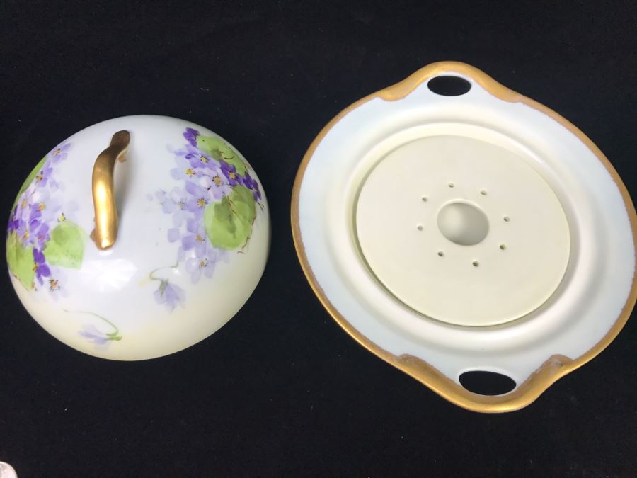 Saxony China Covered Dish [Photo 6]