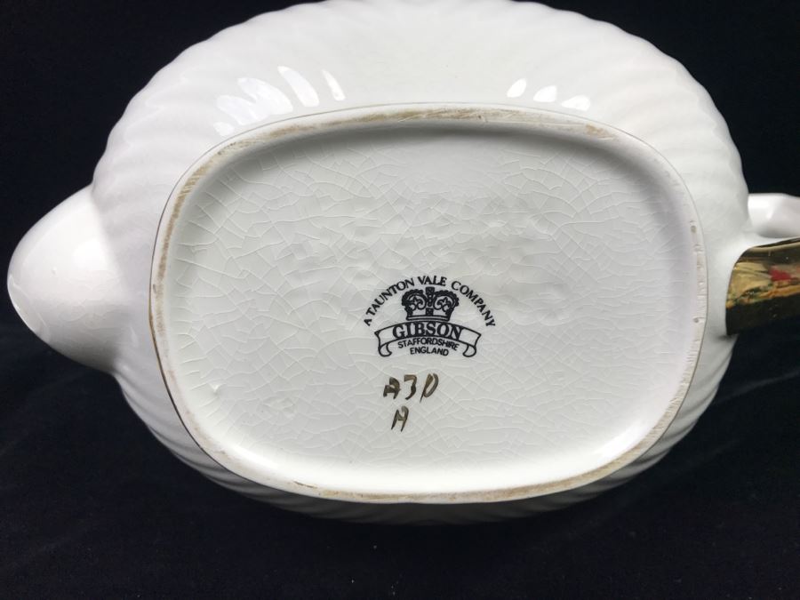 Gibson Staffordshire England Teapot [Photo 2]
