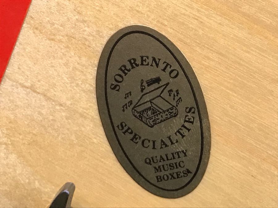 Italian Inlaid Music Box Sorrento Specialties Reuge Music Box Dancer Swiss Musical Movement High Quality [Photo 9]