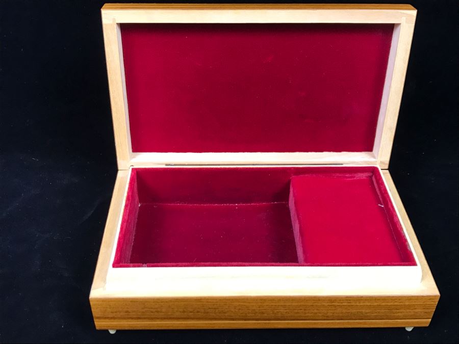 Italian Inlaid Music Box Sorrento Specialties Reuge Music Box Dancer Swiss Musical Movement High Quality [Photo 7]