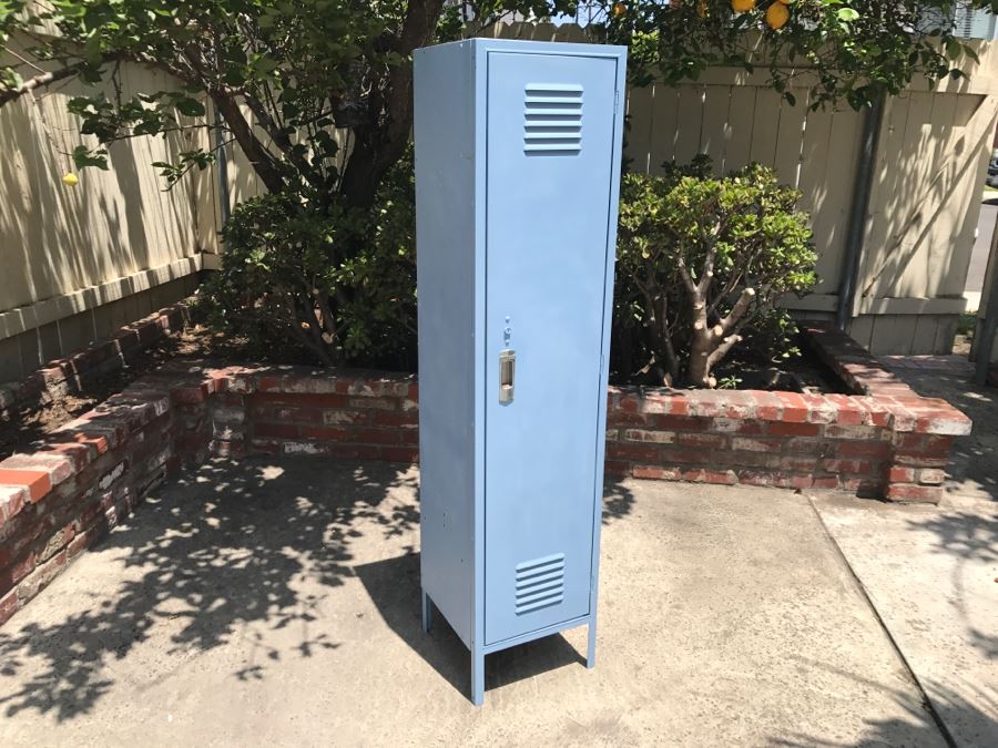 Vintage LYON Vertical School Locker [Photo 3]