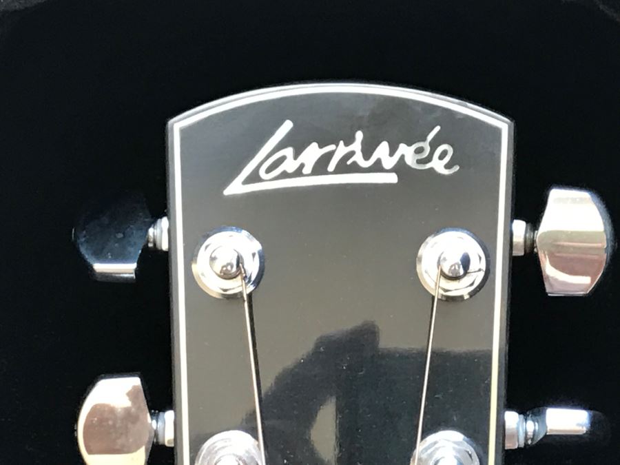 Like New Jean Larrivée Guitar Model OM-10 Rosewood/Sitka With Mother Of Pearl Inlay And Hard Case Made In California, USA Retails For $4,324 [Photo 11]